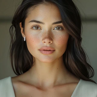 זוג עגילים ביילי מכסף משובץ