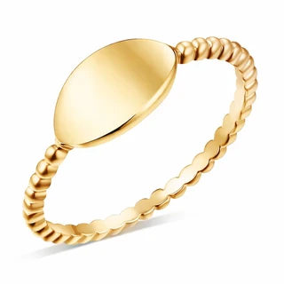 טבעת ניקי גולדפילד בחריטה אישית