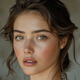 זוג עגילים חישוק לבבות גולדפילד דגם H5