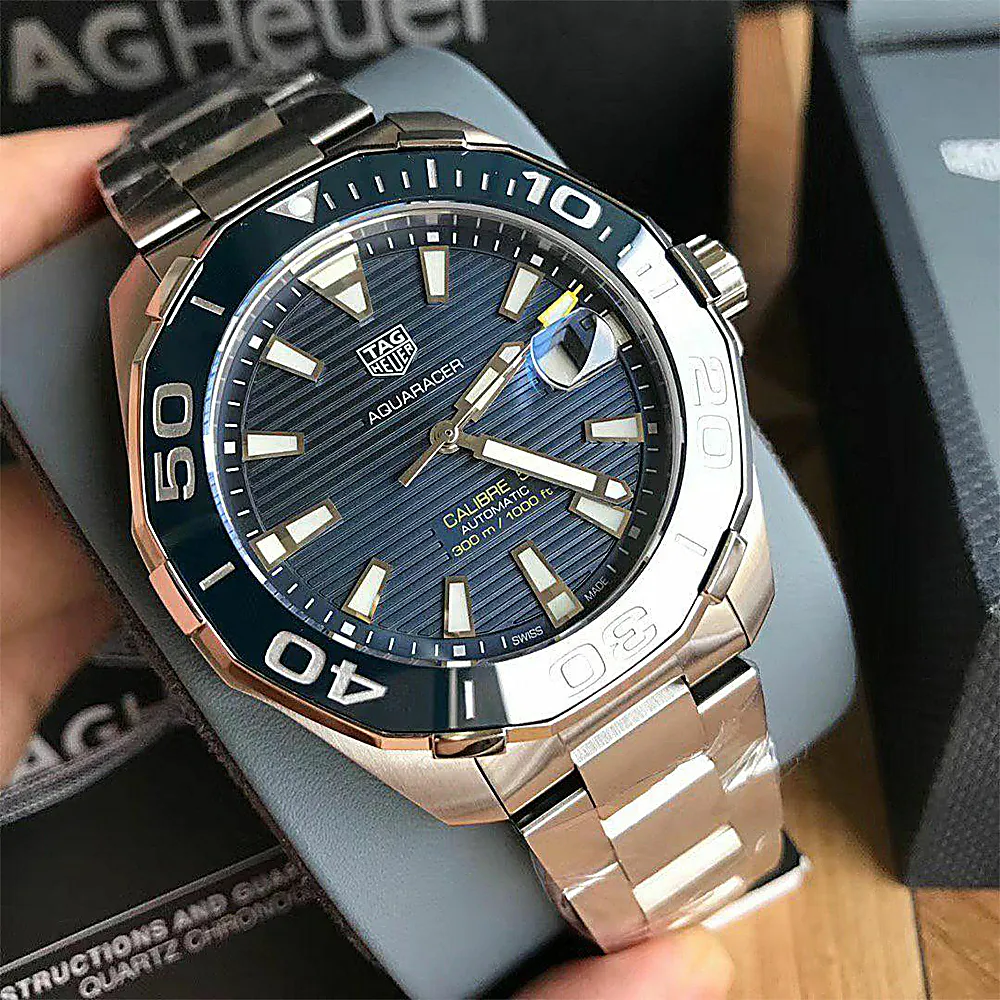 ⁦שעון יד TAG HEUER - טאג הוויר דגם WAY201B.BA0927⁩ – תמונה ⁦7⁩