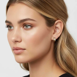 זוג עגילים TOMMY HILFIGER - טומי הילפיגר 2780542