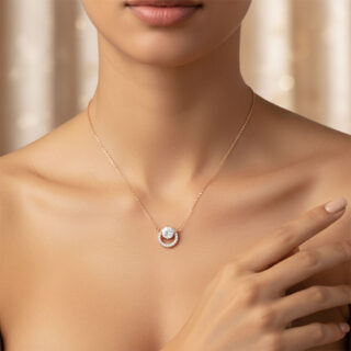 שרשרת אייס גולדפילד משובץ