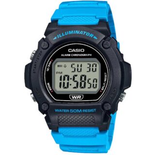 שעון יד דיגיטלי קסיו דגם - CASIO W-219H-2A2VDF