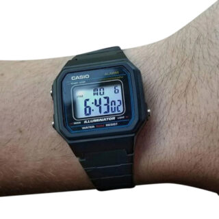 שעון יד דיגיטלי קסיו דגם - CASIO W-217H-1AVDF