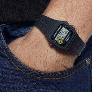 שעון יד דיגיטלי קסיו דגם - CASIO F-94WA-8DG