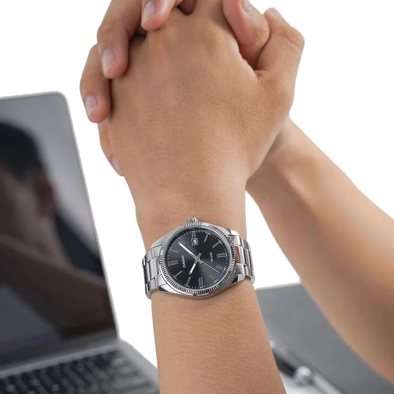 שעון יד אנלוגי קסיו דגם – CASIO MTP-1302D-1A1VDF שעון יד אנלוגי קסיו דגם - CASIO MTP-1302D-1A1VDF