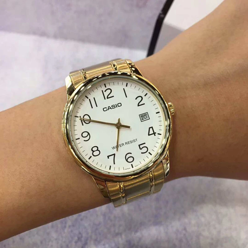 שעון יד אנלוגי קסיו דגם - CASIO MTP-V002G-7B2UDF שעון יד אנלוגי קסיו דגם - CASIO MTP-V002G-7B2UDF