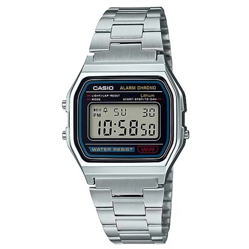 שעון יד דיגיטלי קסיו דגם - CASIO A158WA-1DF שעון יד דיגיטלי קסיו דגם - CASIO A158WA-1DF