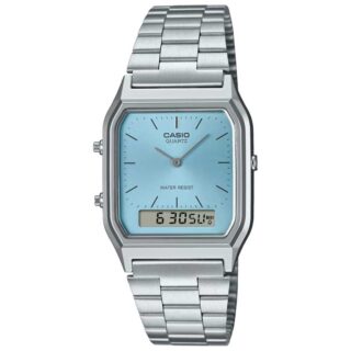 שעון יד דיגיטלי ואלוגי קסיו דגם - CASIO AQ-230A-2A1MQYDF