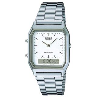 שעון יד דיגיטלי ואלוגי קסיו דגם - CASIO AQ-230A-7DMQ