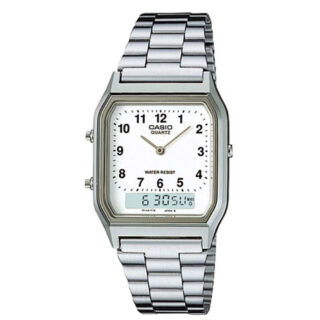 שעון יד דיגיטלי ואלוגי קסיו דגם - CASIO AQ-230A-7BMQ