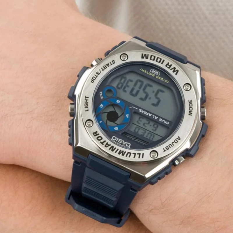 שעון יד דיגיטלי קסיו דגם - CASIO MWD-100H-2AVDF שעון יד דיגיטלי קסיו דגם - CASIO MWD-100H-2AVDF