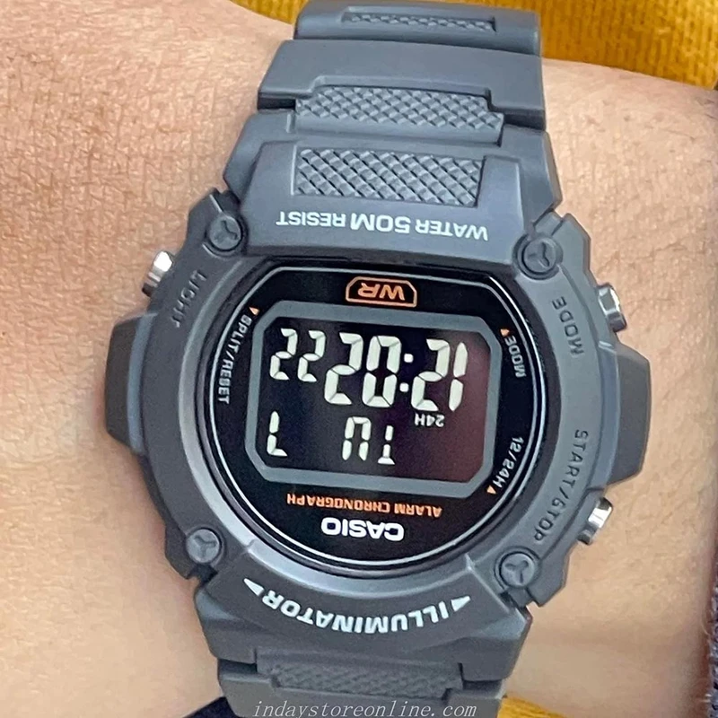 שעון יד אנלוגי קסיו דגם – CASIO W-219H-8BVDF שעון יד אנלוגי קסיו דגם – CASIO W-219H-8BVDF