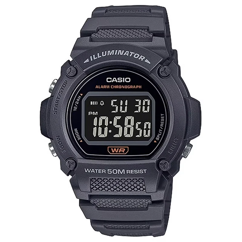 שעון יד אנלוגי קסיו דגם – CASIO W-219H-8BVDF שעון יד אנלוגי קסיו דגם – CASIO W-219H-8BVDF