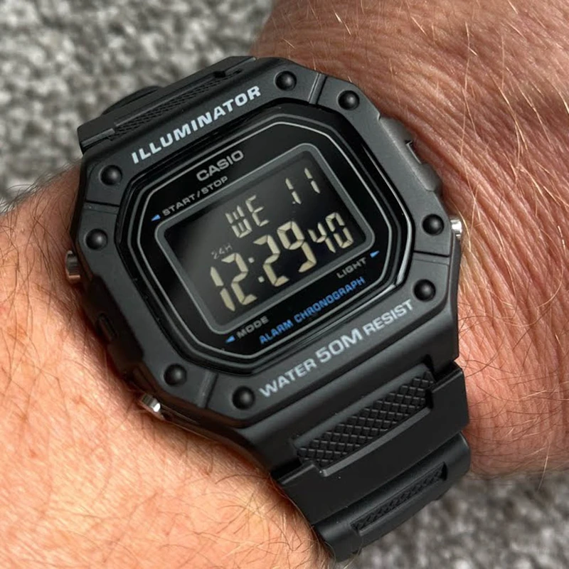 שעון יד אנלוגי קסיו דגם – CASIO W-218H-1BVDF שעון יד אנלוגי קסיו דגם – CASIO W-218H-1BVDF