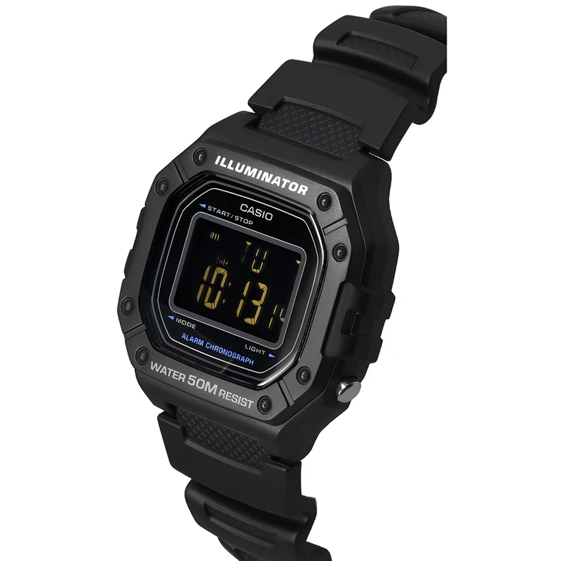 שעון יד אנלוגי קסיו דגם – CASIO W-218H-1BVDF שעון יד אנלוגי קסיו דגם – CASIO W-218H-1BVDF