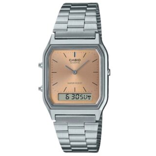 שעון יד דיגיטלי ואלוגי קסיו דגם – CASIO AQ-230A-4AMQYDF