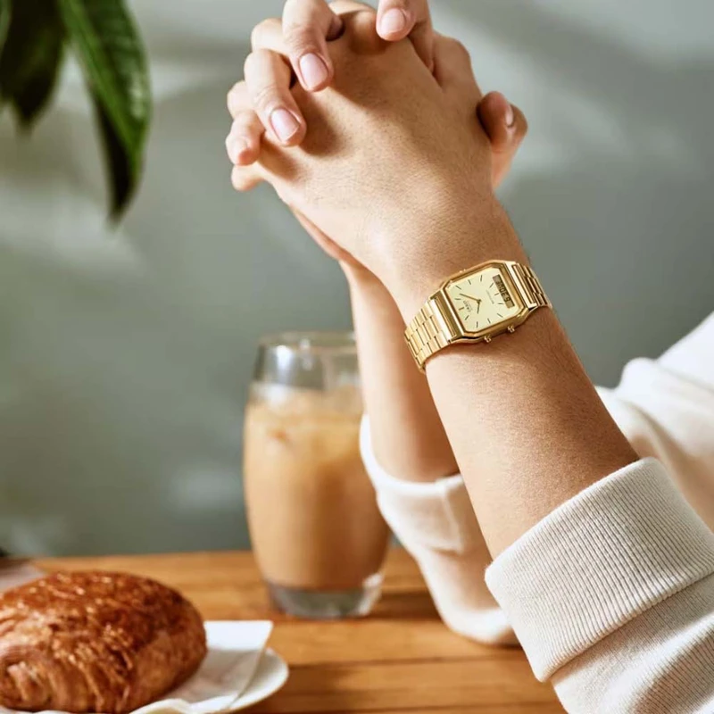 שעון יד דיגיטלי ואלוגי קסיו דגם – CASIO AQ-230GA-9DMQ שעון יד דיגיטלי ואלוגי קסיו דגם – CASIO AQ-230GA-9DMQ