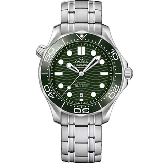שעון יד אומגה סימאסטר ירוק 42 מ"מ - OMEGA SEAMASTER GREEN