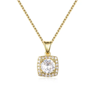 שרשרת לינדה גולדפילד משובץ