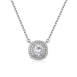 שרשרת סאני מכסף משובץ