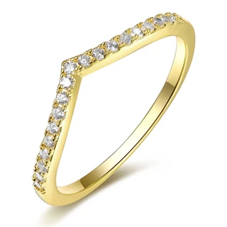 טבעת אלה גולדפילד משובצת