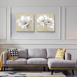 סט שלישיית תמונות קיר מעוצבות קריסטל פורצלן דמוי זכוכית דגם SWP11