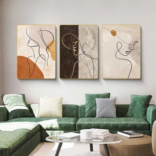 סט שלישיית תמונות קיר מעוצבות קריסטל פורצלן דמוי זכוכית דגם SWP4