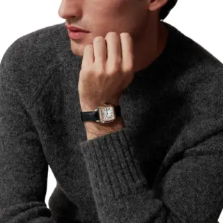 שעון יד קרטייה – CARTIER SANTOS DUMONT LARGE W2SA0037