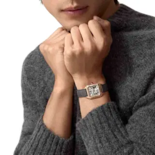 שעון יד קרטייה – CARTIER SANTOS DUMONT SMALL WGSA0117