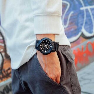 שעון יד דיגיטלי קסיו דגם – CASIO GA-700-1BDR