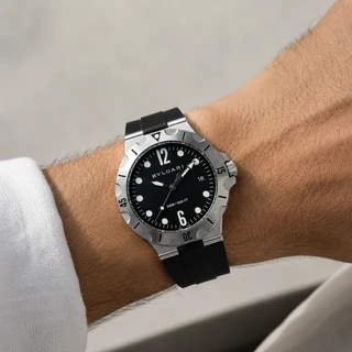 שעון בולגרי יד 2 - BULGARI DIAGONO SCUBA DP41BSVSD